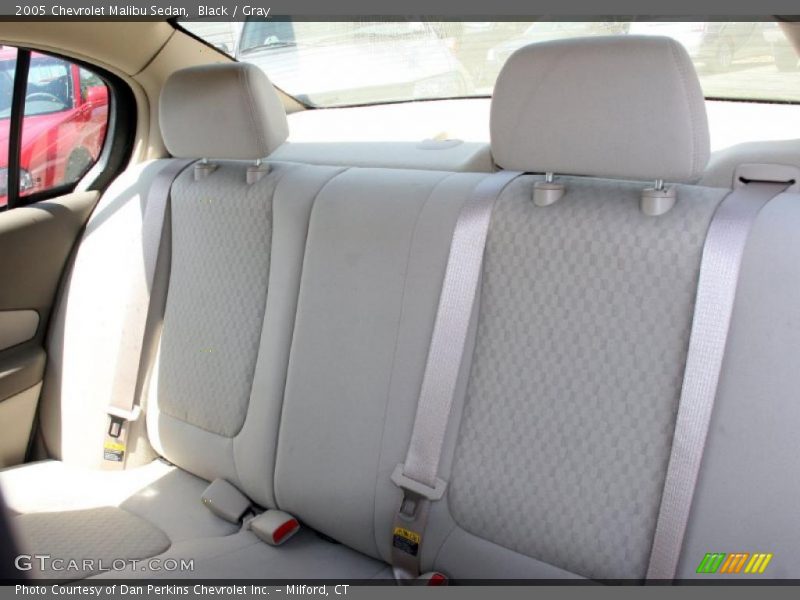 Black / Gray 2005 Chevrolet Malibu Sedan