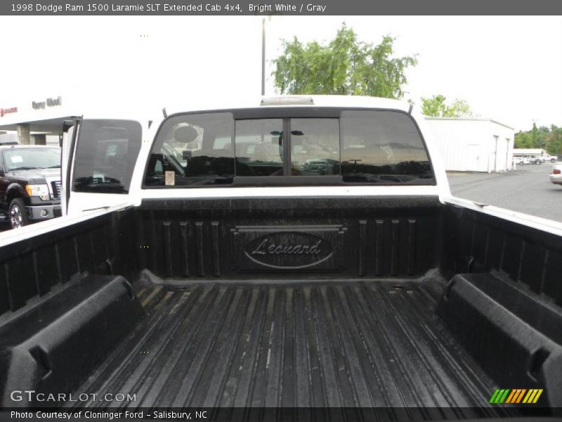 Bright White / Gray 1998 Dodge Ram 1500 Laramie SLT Extended Cab 4x4