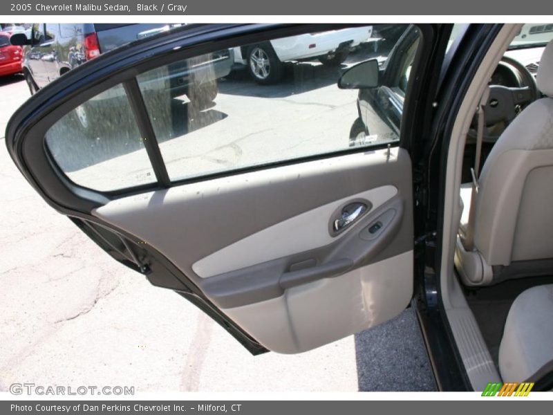 Black / Gray 2005 Chevrolet Malibu Sedan