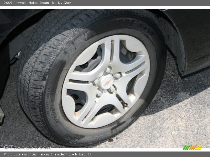 Black / Gray 2005 Chevrolet Malibu Sedan