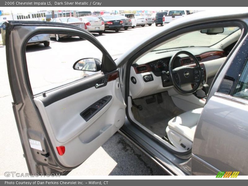 Dark Silver Metallic / Gray 2006 Chevrolet Impala LS