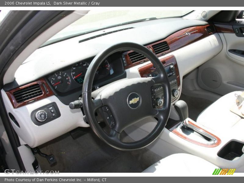 Dark Silver Metallic / Gray 2006 Chevrolet Impala LS