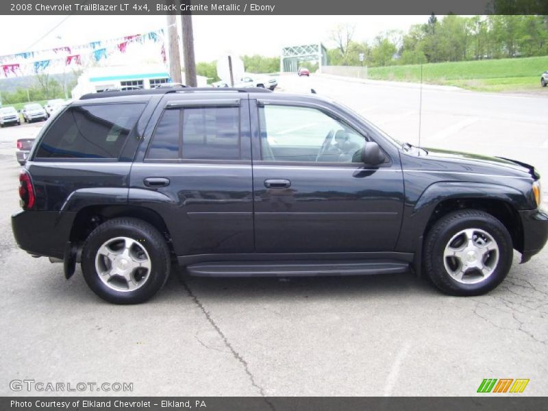 Black Granite Metallic / Ebony 2008 Chevrolet TrailBlazer LT 4x4