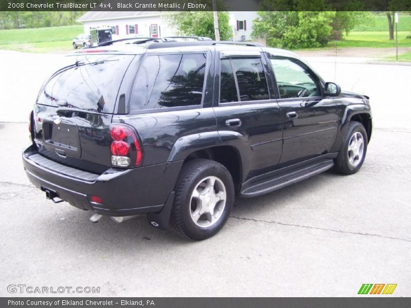 Black Granite Metallic / Ebony 2008 Chevrolet TrailBlazer LT 4x4