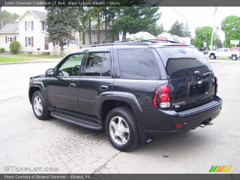Black Granite Metallic / Ebony 2008 Chevrolet TrailBlazer LT 4x4