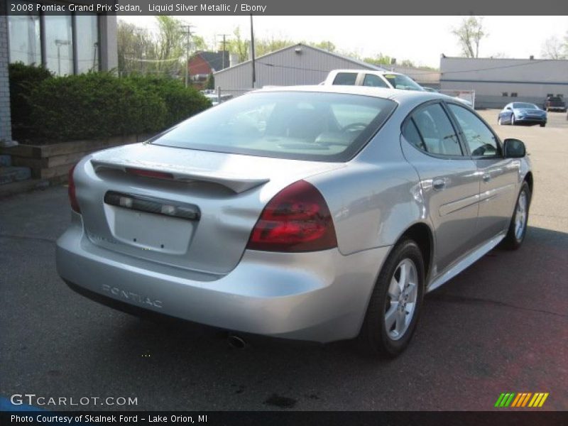 Liquid Silver Metallic / Ebony 2008 Pontiac Grand Prix Sedan