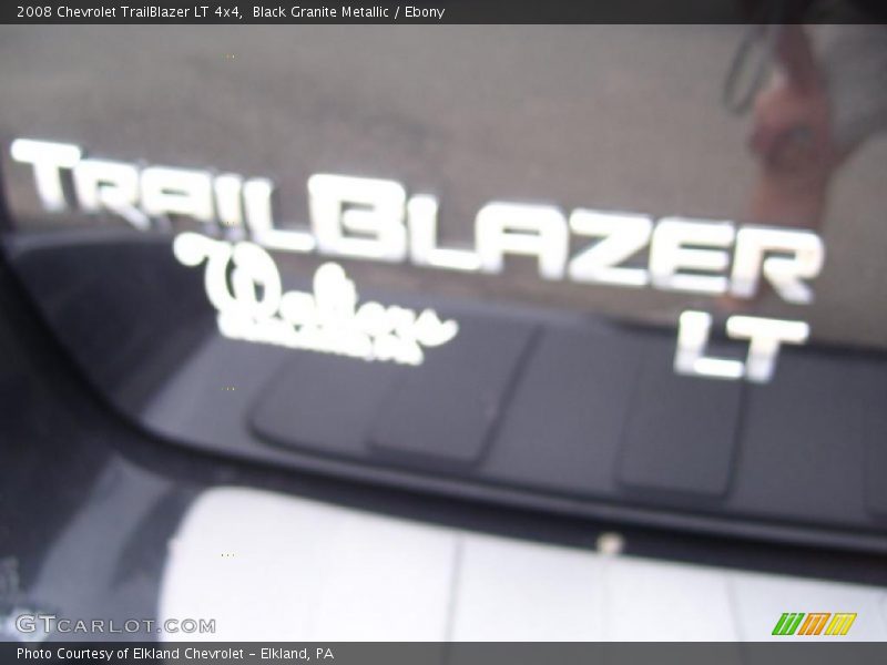 Black Granite Metallic / Ebony 2008 Chevrolet TrailBlazer LT 4x4