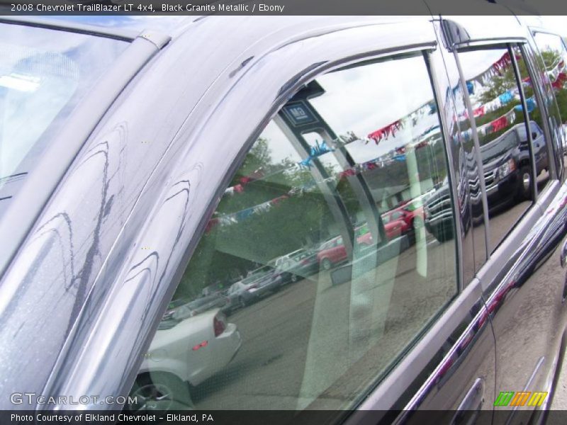 Black Granite Metallic / Ebony 2008 Chevrolet TrailBlazer LT 4x4