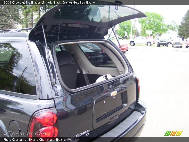 Black Granite Metallic / Ebony 2008 Chevrolet TrailBlazer LT 4x4