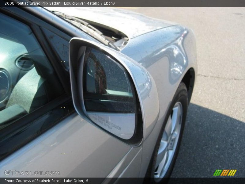 Liquid Silver Metallic / Ebony 2008 Pontiac Grand Prix Sedan