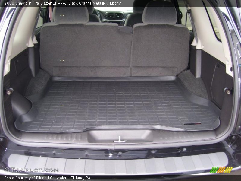 Black Granite Metallic / Ebony 2008 Chevrolet TrailBlazer LT 4x4