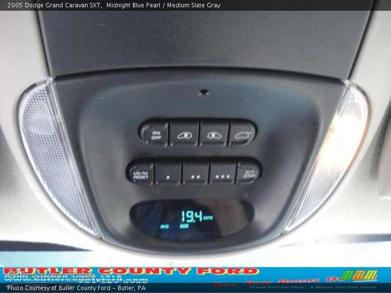 Midnight Blue Pearl / Medium Slate Gray 2005 Dodge Grand Caravan SXT