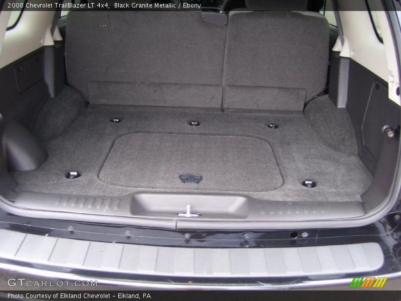 Black Granite Metallic / Ebony 2008 Chevrolet TrailBlazer LT 4x4