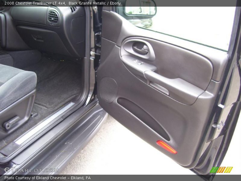 Black Granite Metallic / Ebony 2008 Chevrolet TrailBlazer LT 4x4