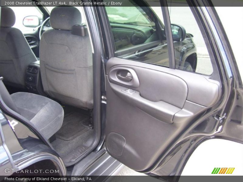 Black Granite Metallic / Ebony 2008 Chevrolet TrailBlazer LT 4x4