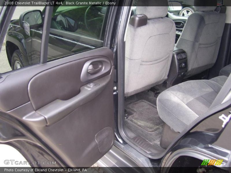 Black Granite Metallic / Ebony 2008 Chevrolet TrailBlazer LT 4x4