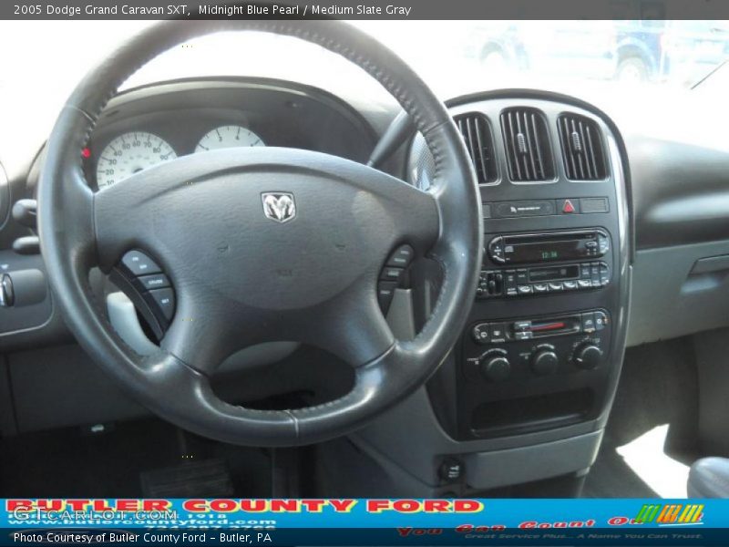 Midnight Blue Pearl / Medium Slate Gray 2005 Dodge Grand Caravan SXT