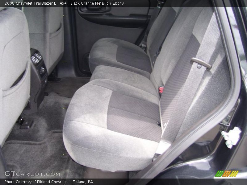 Black Granite Metallic / Ebony 2008 Chevrolet TrailBlazer LT 4x4