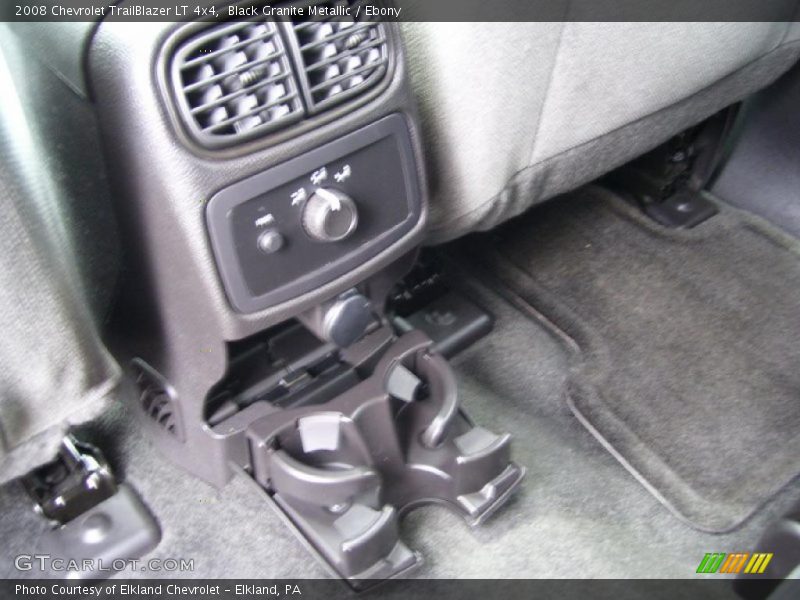 Black Granite Metallic / Ebony 2008 Chevrolet TrailBlazer LT 4x4