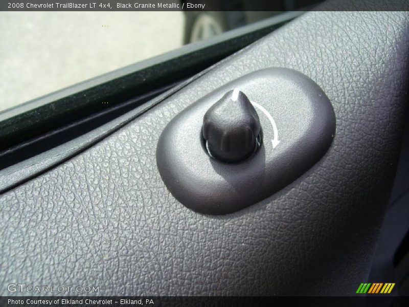 Black Granite Metallic / Ebony 2008 Chevrolet TrailBlazer LT 4x4
