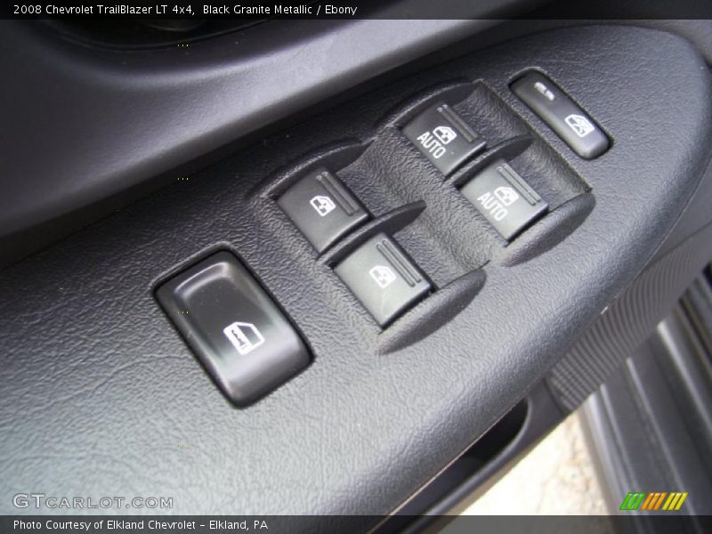 Black Granite Metallic / Ebony 2008 Chevrolet TrailBlazer LT 4x4