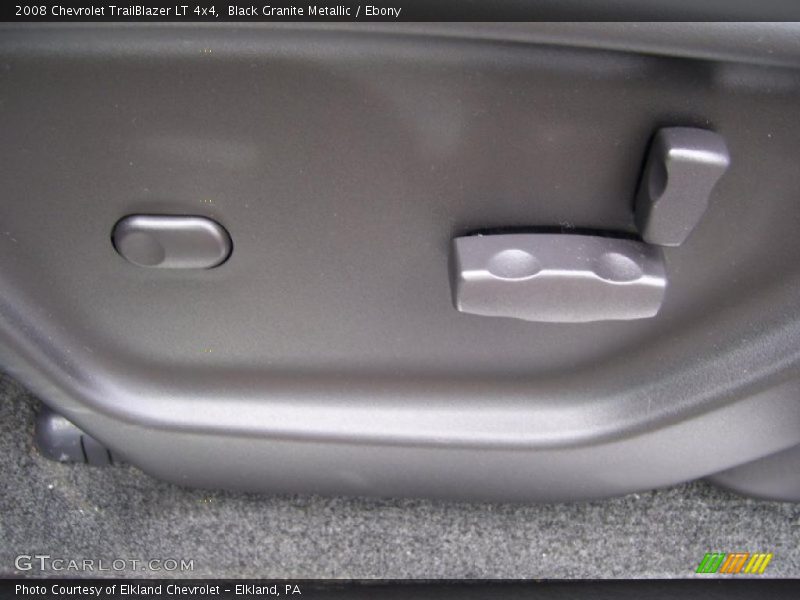 Black Granite Metallic / Ebony 2008 Chevrolet TrailBlazer LT 4x4