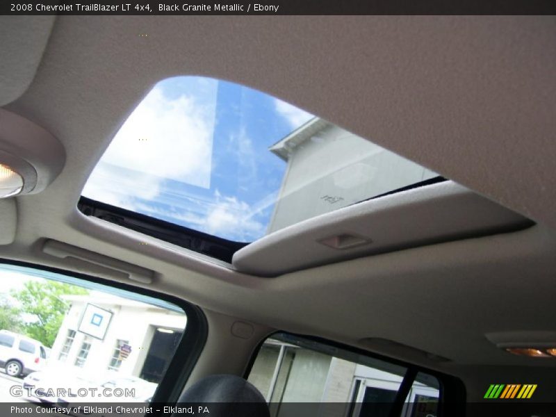 Black Granite Metallic / Ebony 2008 Chevrolet TrailBlazer LT 4x4