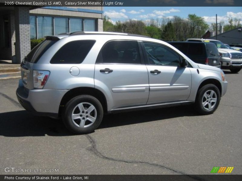 Galaxy Silver Metallic / Light Gray 2005 Chevrolet Equinox LS AWD