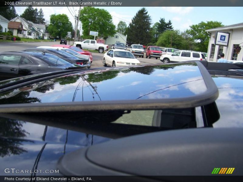 Black Granite Metallic / Ebony 2008 Chevrolet TrailBlazer LT 4x4