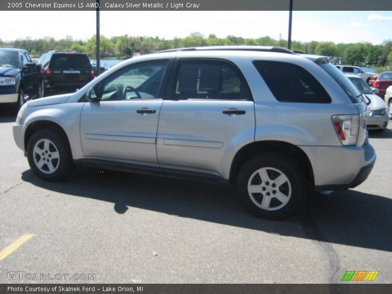 Galaxy Silver Metallic / Light Gray 2005 Chevrolet Equinox LS AWD