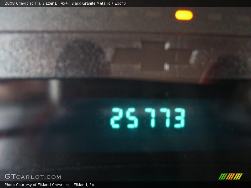Black Granite Metallic / Ebony 2008 Chevrolet TrailBlazer LT 4x4