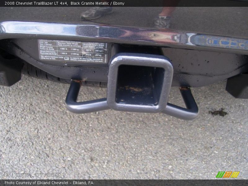 Black Granite Metallic / Ebony 2008 Chevrolet TrailBlazer LT 4x4