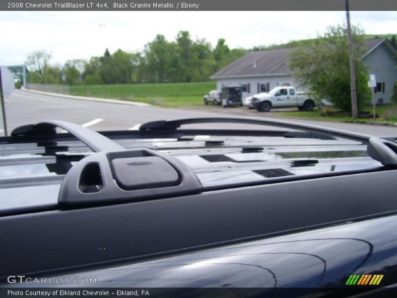Black Granite Metallic / Ebony 2008 Chevrolet TrailBlazer LT 4x4