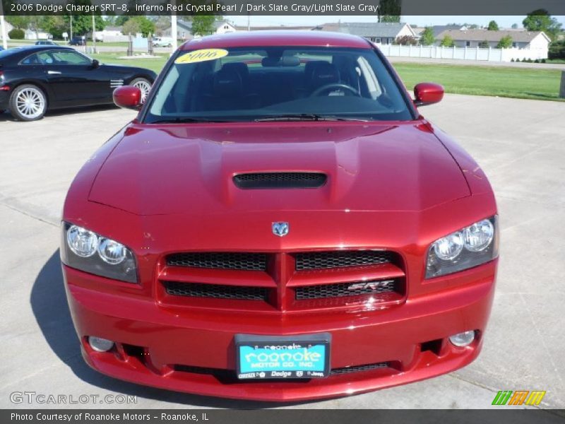 Inferno Red Crystal Pearl / Dark Slate Gray/Light Slate Gray 2006 Dodge Charger SRT-8
