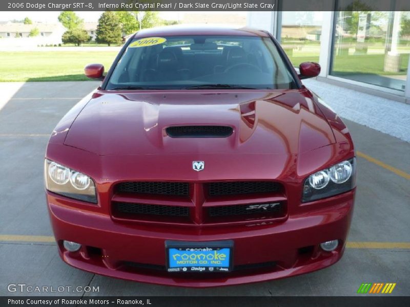 Inferno Red Crystal Pearl / Dark Slate Gray/Light Slate Gray 2006 Dodge Charger SRT-8