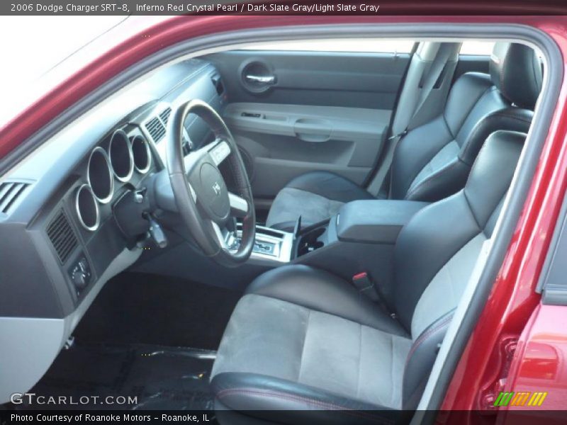 Inferno Red Crystal Pearl / Dark Slate Gray/Light Slate Gray 2006 Dodge Charger SRT-8