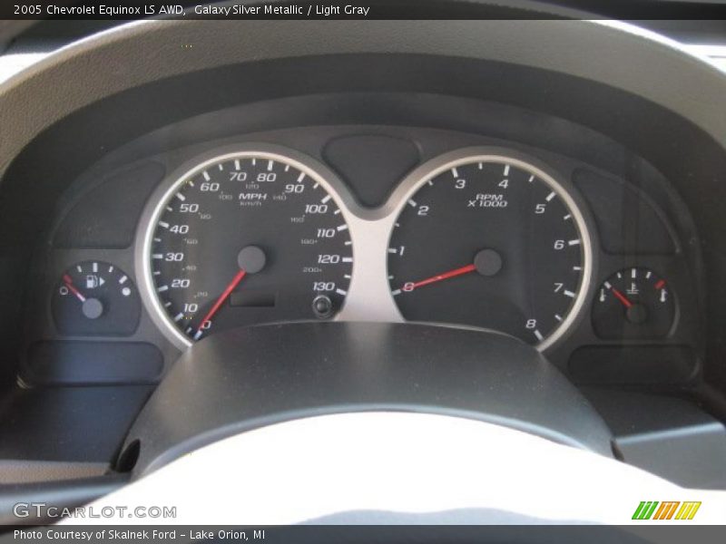 Galaxy Silver Metallic / Light Gray 2005 Chevrolet Equinox LS AWD