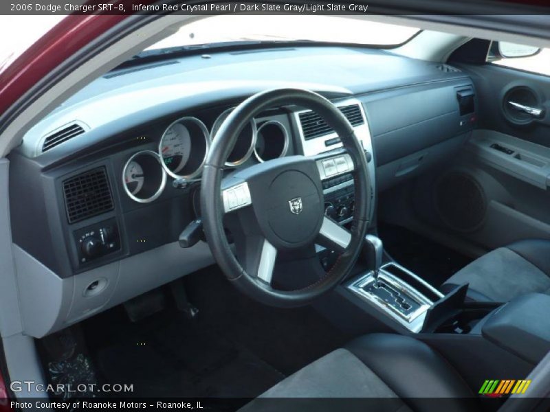 Inferno Red Crystal Pearl / Dark Slate Gray/Light Slate Gray 2006 Dodge Charger SRT-8