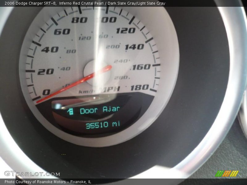Inferno Red Crystal Pearl / Dark Slate Gray/Light Slate Gray 2006 Dodge Charger SRT-8