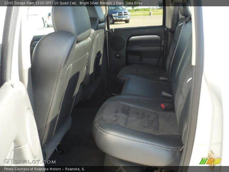 Bright Silver Metallic / Dark Slate Gray 2005 Dodge Ram 1500 SRT-10 Quad Cab