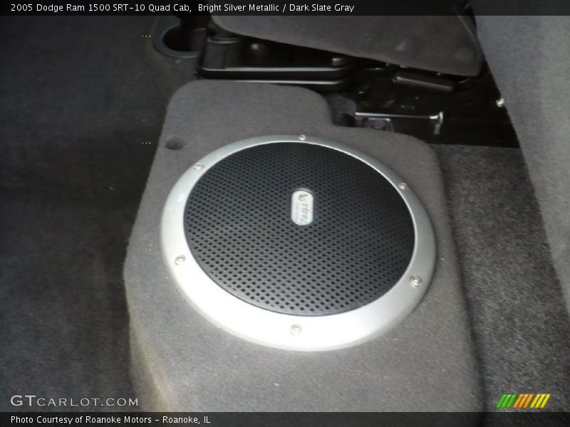 Bright Silver Metallic / Dark Slate Gray 2005 Dodge Ram 1500 SRT-10 Quad Cab