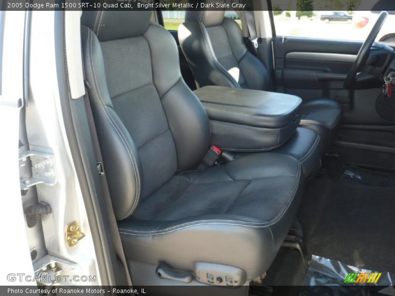 Bright Silver Metallic / Dark Slate Gray 2005 Dodge Ram 1500 SRT-10 Quad Cab