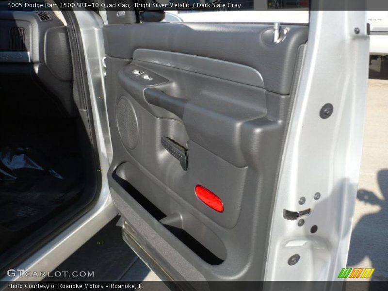 Bright Silver Metallic / Dark Slate Gray 2005 Dodge Ram 1500 SRT-10 Quad Cab