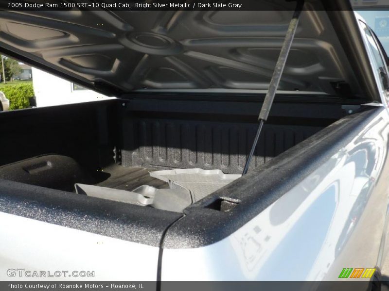 Bright Silver Metallic / Dark Slate Gray 2005 Dodge Ram 1500 SRT-10 Quad Cab