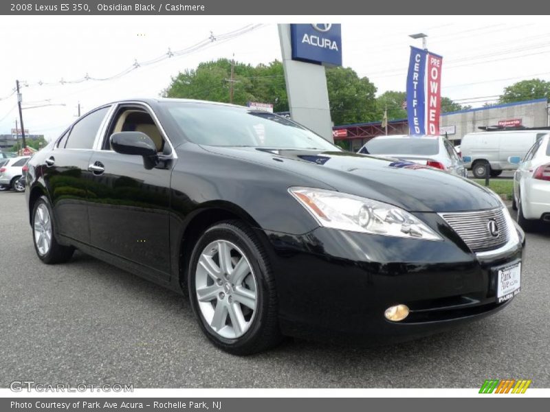 Obsidian Black / Cashmere 2008 Lexus ES 350
