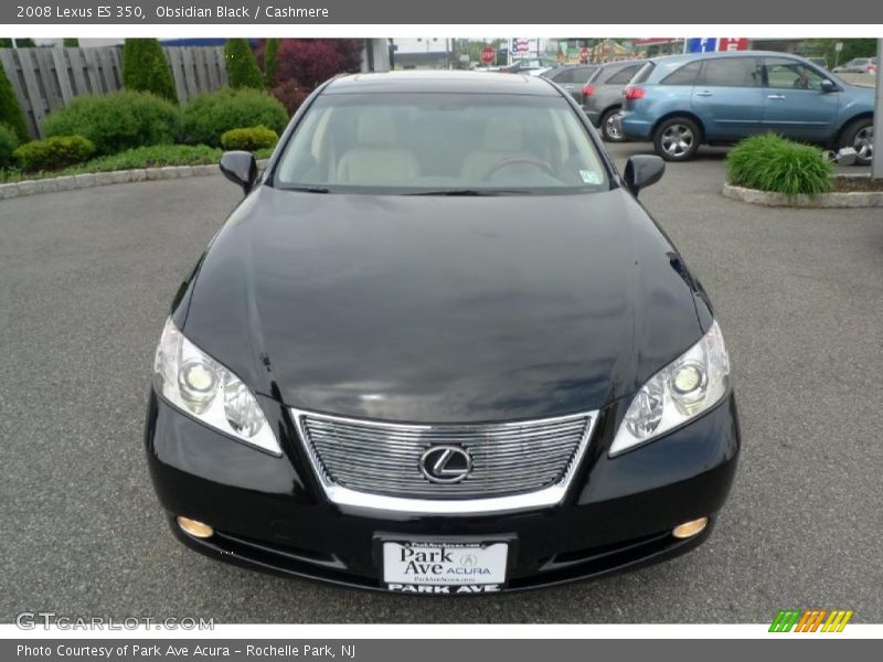 Obsidian Black / Cashmere 2008 Lexus ES 350