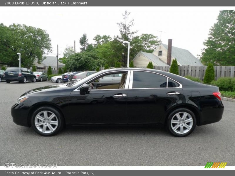 Obsidian Black / Cashmere 2008 Lexus ES 350