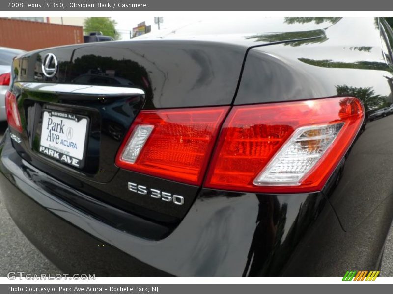 Obsidian Black / Cashmere 2008 Lexus ES 350