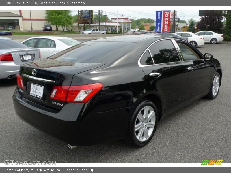 Obsidian Black / Cashmere 2008 Lexus ES 350