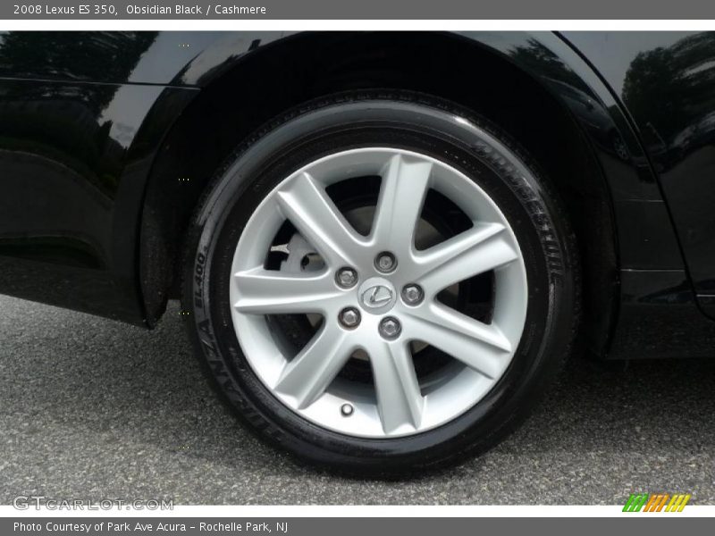 Obsidian Black / Cashmere 2008 Lexus ES 350